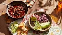 Mexican pork and white corn soup (pozole rojo) Mexican pork and white corn soup (pozole rojo)
