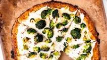 Ricotta Pizza with Roasted Garlic and Broccoli Ricotta Pizza with Roasted Garlic and Broccoli