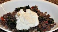 Spinach With Ground Beef Spinach With Ground Beef