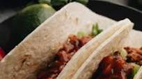 Tacos Filled With Veggies and Bean Tacos Filled With Veggies and Bean