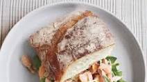 Salmon Salad Sandwiches on Ciabatta Salmon Salad Sandwiches on Ciabatta