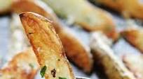 Baked Garlic Parmesan Potato Wedges Baked Garlic Parmesan Potato Wedges
