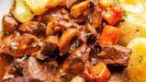 Venison Bourguignon Venison Bourguignon