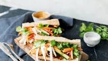 Pork belly banh mi Pork belly banh mi