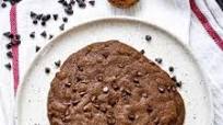 One Giant Double Chocolate Chip Cookie One Giant Double Chocolate Chip Cookie