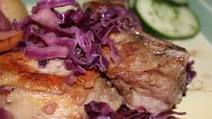 Red Cabbage With Pork and New Potatoes Red Cabbage With Pork and New Potatoes