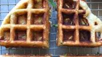 Zucchini Waffles Zucchini Waffles