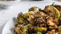 Crispy Air Fryer Brussels Sprouts Crispy Air Fryer Brussels Sprouts