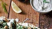 Greek Flatbread Recipe with Homemade Tzatziki Greek Flatbread Recipe with Homemade Tzatziki