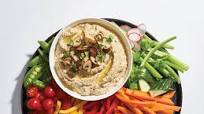 Roasted Mushroom Hummus Roasted Mushroom Hummus