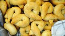 Cheese cracker or solenki from the old recipe notebooks Cheese cracker or solenki from the old recipe notebooks