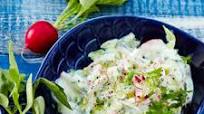 Redise-koriandri tzatziki Redise-koriandri tzatziki