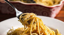 Spicy Spaghetti Aglio e Olio with Trader Joe's Chili Onion Crunch Spicy Spaghetti Aglio e Olio with Trader Joe's Chili Onion Crunch