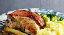 Roast Partridge with Thyme and Honey Glazed Pears Roast Partridge with Thyme and Honey Glazed Pears