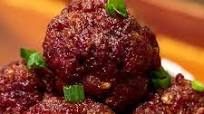 Spicy Asian Wagyu Beef Meatballs Spicy Asian Wagyu Beef Meatballs