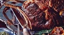 Slow-Cooked Rib Eye with Potato Confit and Green Garlic–Parsley Butter Slow-Cooked Rib Eye with Potato Confit and Green Garlic–Parsley Butter