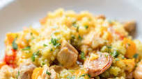 Instant Pot Paella with Chicken and Sausage Instant Pot Paella with Chicken and Sausage