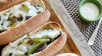 Spicy Philly Cheesesteak Sandwich Spicy Philly Cheesesteak Sandwich