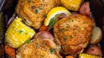 Slow Cooker Chicken Thighs Slow Cooker Chicken Thighs