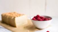 Mini Angel Food Cake in a Loaf Pan Mini Angel Food Cake in a Loaf Pan