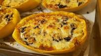 Baked Spaghetti Squash Lasagna Style Baked Spaghetti Squash Lasagna Style