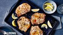 Spiced mayo-marinated pork loin steaks Spiced mayo-marinated pork loin steaks