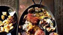 Pork belly roasted in milk and sage Pork belly roasted in milk and sage