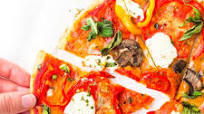 Low Carb Pizza Crust - Paleo Pizza Crust - 4 Ingredients Low Carb Pizza Crust - Paleo Pizza Crust - 4 Ingredients