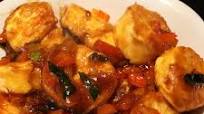 Japanese egg tofu cooked with oyster sauce Japanese egg tofu cooked with oyster sauce