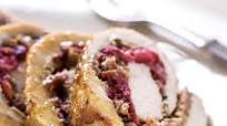 Cranberry-Rosemary Stuffed Pork Loin Cranberry-Rosemary Stuffed Pork Loin