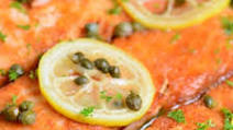 Salmon Piccata Salmon Piccata