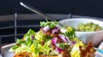 Easy Vegan Enchilada Casserole (with Corn Tortillas) Easy Vegan Enchilada Casserole (with Corn Tortillas)