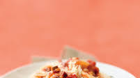 Bucatini with Pancetta, Tomatoes, and Onion Bucatini with Pancetta, Tomatoes, and Onion