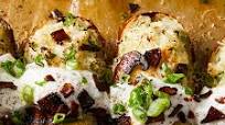 Fully Loaded Baked Potatoes With Mushroom Fully Loaded Baked Potatoes With Mushroom