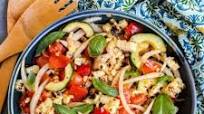 Mediterranean Vegan Corn Salad Mediterranean Vegan Corn Salad