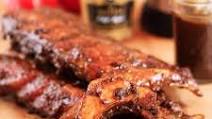 Smoked Baby Back Ribs with Espresso Barbecue Sauce Smoked Baby Back Ribs with Espresso Barbecue Sauce