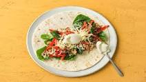 Mexican Pork & Veal Burritos with Sour Cream Mexican Pork & Veal Burritos with Sour Cream