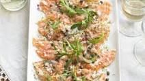 Fresh salmon carpaccio Fresh salmon carpaccio