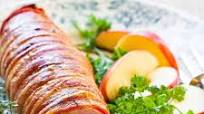 Bacon-Wrapped Stuffed Pork Tenderloin Bacon-Wrapped Stuffed Pork Tenderloin