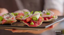 Big Eye Tuna Tostada Recipe by Cocina- We Are Cocina Big Eye Tuna Tostada Recipe by Cocina- We Are Cocina