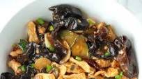 Pork and Wood Ear Mushroom Stir-fry Pork and Wood Ear Mushroom Stir-fry