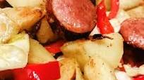 Sausage, Potato and Cabbage Sheet Pan Meal Sausage, Potato and Cabbage Sheet Pan Meal