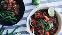 Slow cooked pork and sweet potato stew recipe Slow cooked pork and sweet potato stew recipe