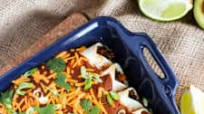 Easy Vegan Tofu & Black Bean Enchiladas Easy Vegan Tofu & Black Bean Enchiladas