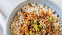 Teriyaki Turkey Rice Bowl Teriyaki Turkey Rice Bowl