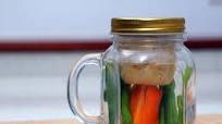 Veggies and Hummus “Masonable” Veggies and Hummus “Masonable”