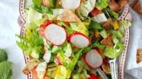 Mediterranean Fattoush Salad Mediterranean Fattoush Salad