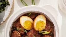 Thit Kho Trung (Vietnamese Caramelized Braised Pork Ribs with Eggs) Thit Kho Trung (Vietnamese Caramelized Braised Pork Ribs with Eggs)