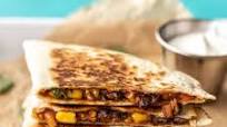 Hearty Black Bean Quesadillas Hearty Black Bean Quesadillas