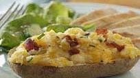 Bacon and Cheese-Stuffed Potatoes Bacon and Cheese-Stuffed Potatoes